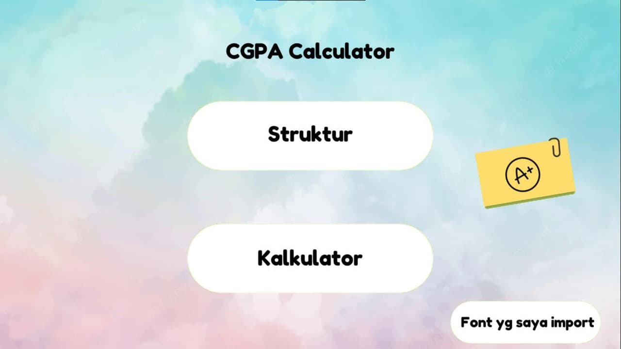 CGPA Calculator