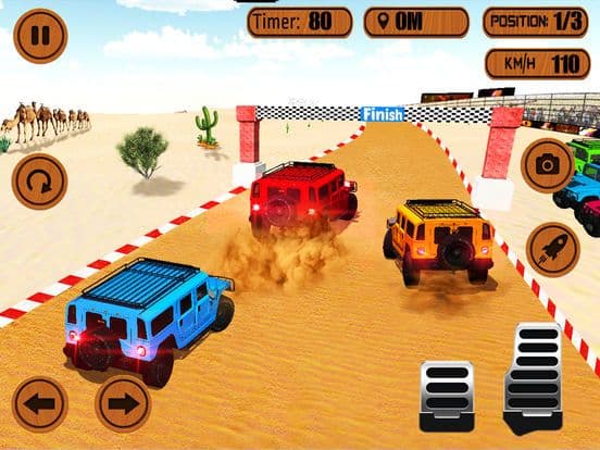 Desert Car Offroad Rally Race screenshot 4