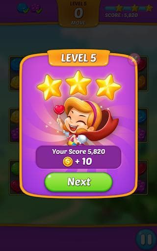 Lollipop: Sweet Taste Match 3 screenshot 6
