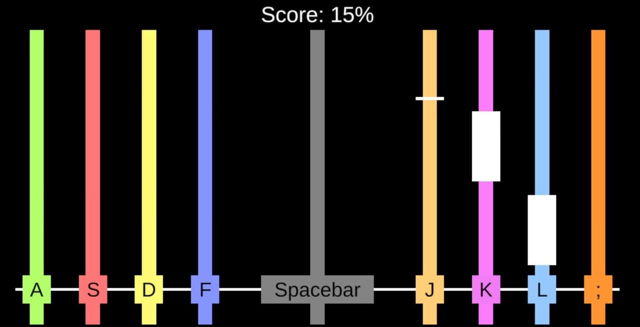 Radiohead Rhythm Game