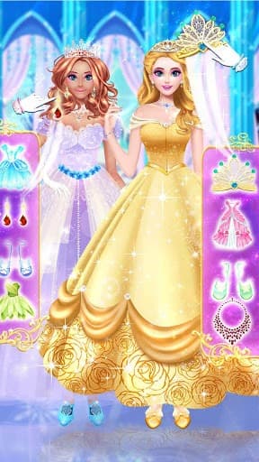 Princess dress up and makeover games screenshot 5