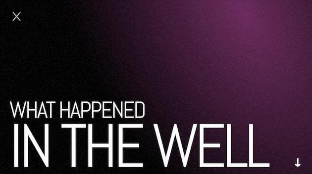 What Happened in the Well