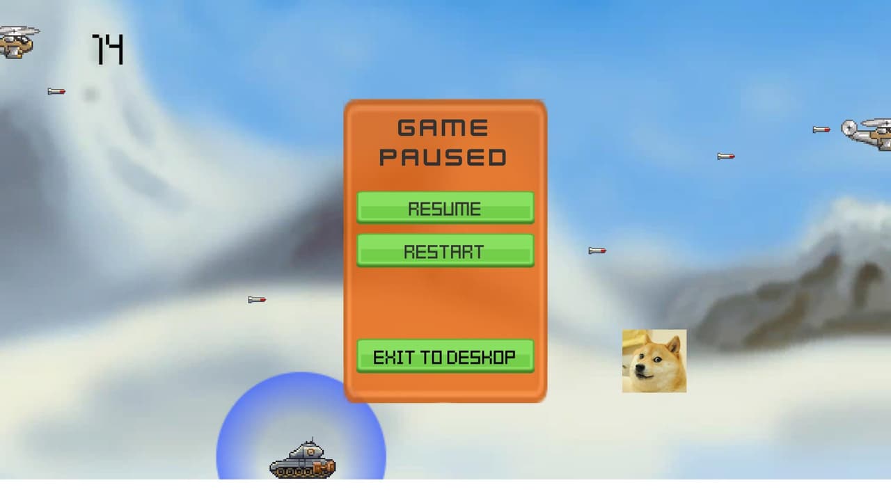 Doge from above