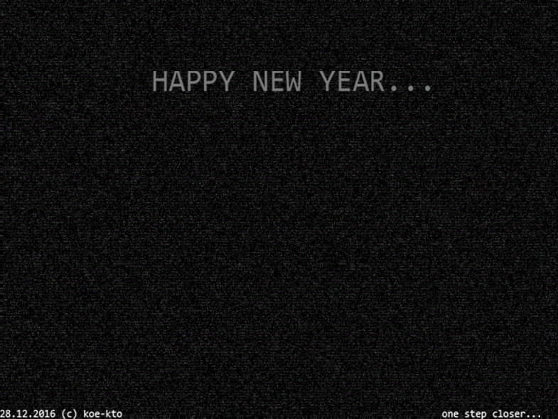 HAPPY NEW YEAR (koe-kto)