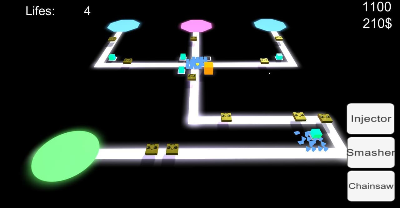 Cute Cubes Massacre screenshot 2