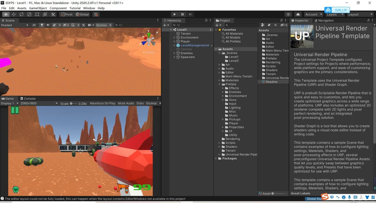 3D FPS game v2 screenshot 2