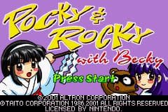Pocky & Rocky with Becky (2001) screenshot 2