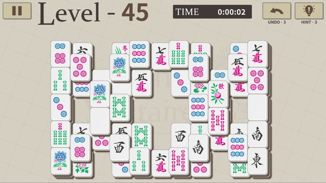 Mahjong Solitaire 100 screenshot 4
