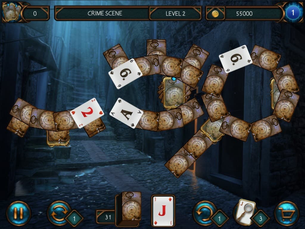 Detective Solitaire Inspector Magic screenshot 2