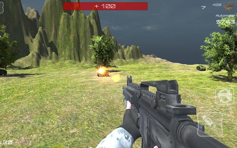 Beach War - Beach Defense screenshot 4