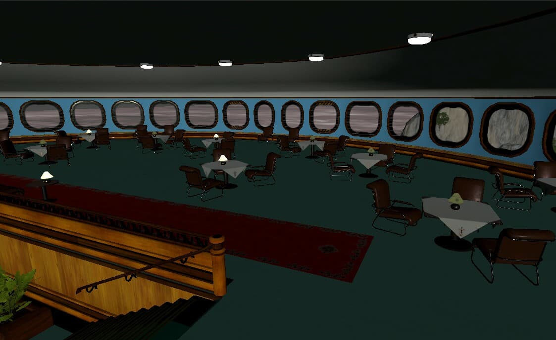 VR Zeppelin Airship Trips: Flying hotel experiences in VR screenshot 5