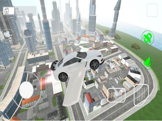 Fly-ing Sports Car Sim-ulator 3D