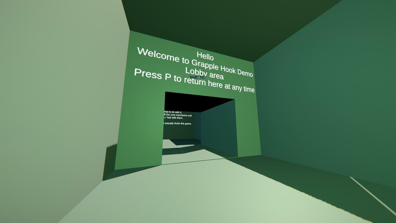 Grapple Hook Game Demo screenshot 4
