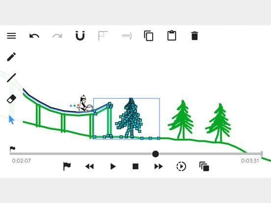 Line Rider Classic screenshot 2