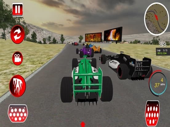 Extreme Sports Racing Car pro screenshot 2