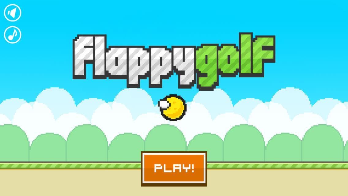 Flappy Golf (itch) screenshot 2