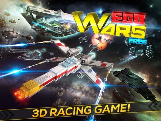 Ego Wars Free . Iron SpaceShip Combat Simulator screenshot 6