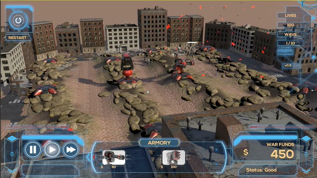 Mecha Tower Defense