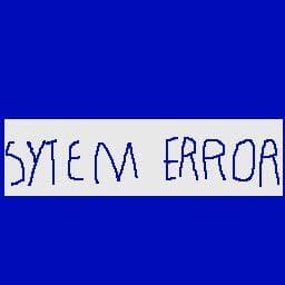 error screen version 53