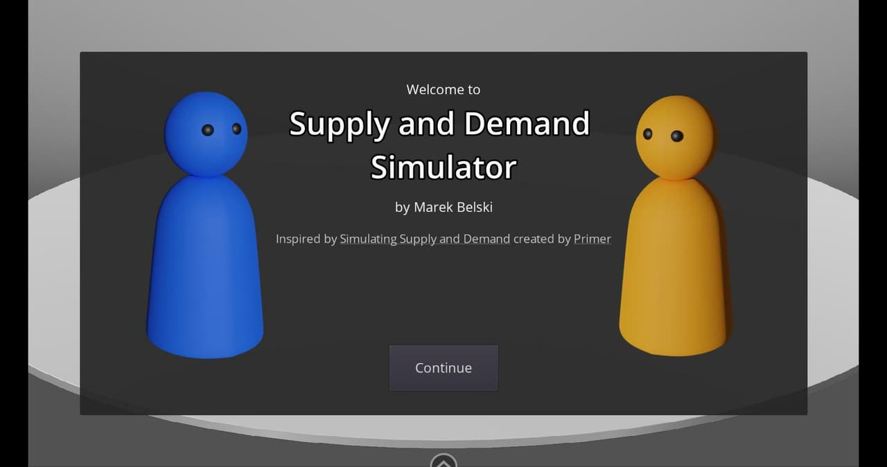 Supply and Demand Simulator screenshot 2