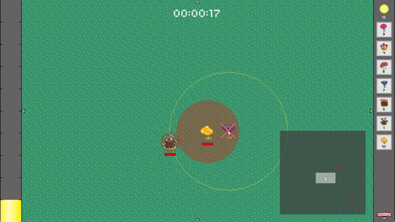 Shrooms (itch) (TehCupcakes, Phantomhawk, TheNoteWeaver) screenshot 3