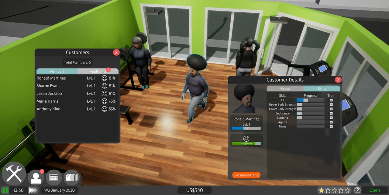 Gym Tycoon screenshot 4