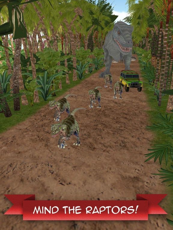 T-Rex Escape - Dinosaur Jurassic Run screenshot 4