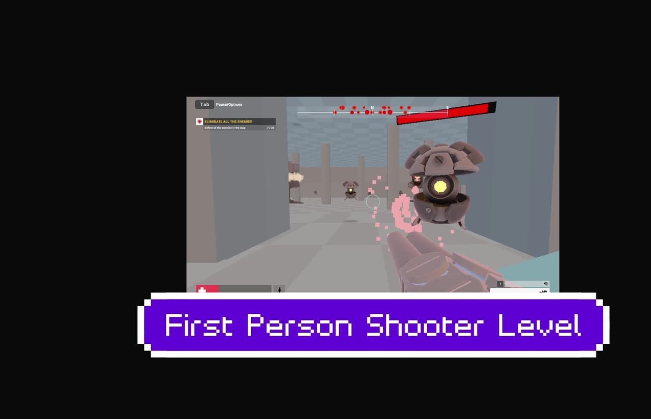 First Person Shooter Level