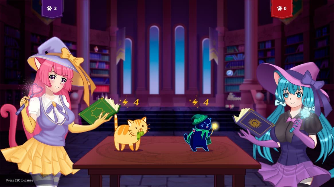 Catgirl Magic: Furry Duel screenshot 4