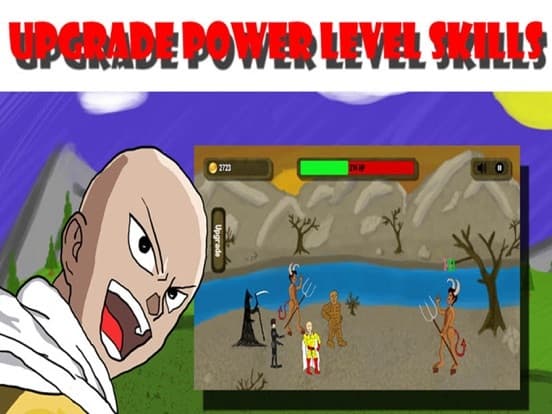 One Inch Man - Power Dragon Warrior Clicker screenshot 3