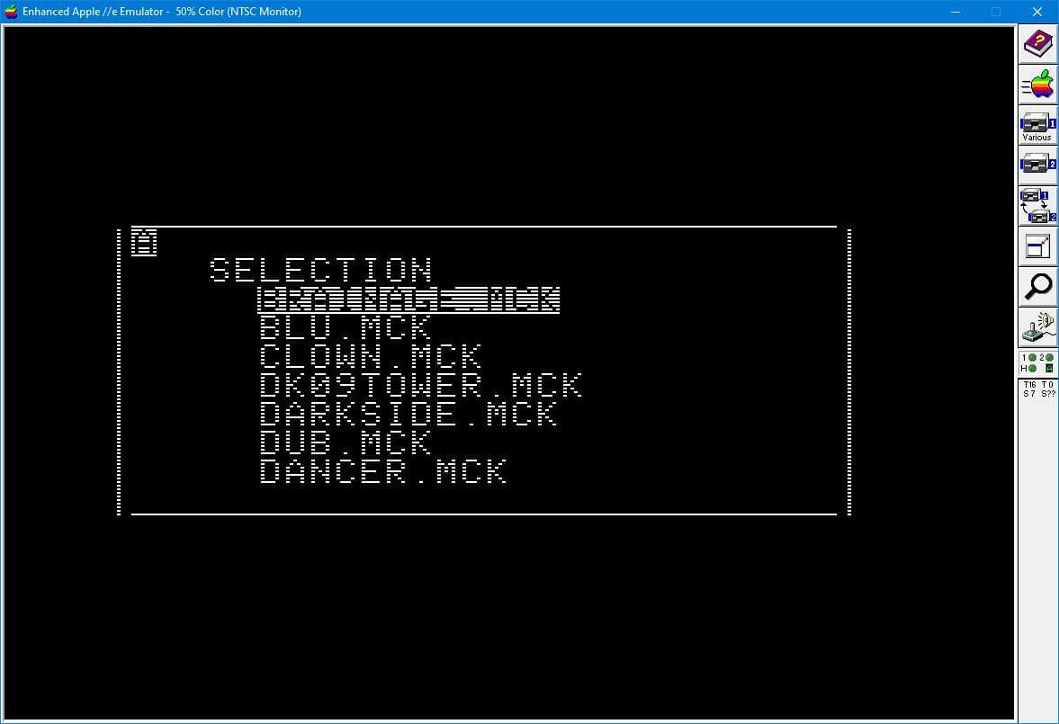 12 Various Apple ii Mockingboard songs