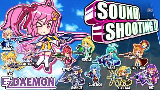 SOUND SHOOTING!! - Rhythm Action & 2D Shooter screenshot 6