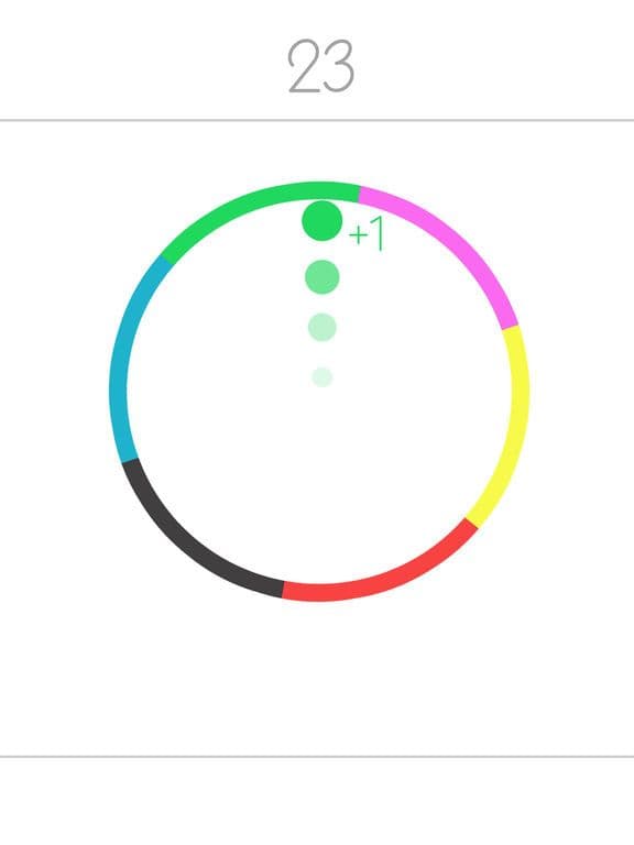 Dot Bounce In Circle- Free Endless Color Game Mode screenshot 2