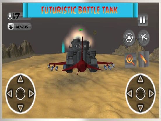 Flying Tank Flight Simulator screenshot 5