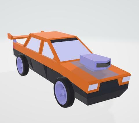 Sport cars Lowpoly