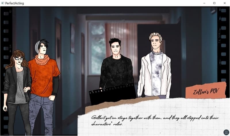 Perfect Acting (Yaoi / Gay Romance Visual Novel) screenshot 4