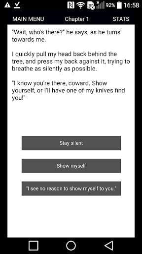 Magium - Text adventure RPG (CYOA) screenshot 3