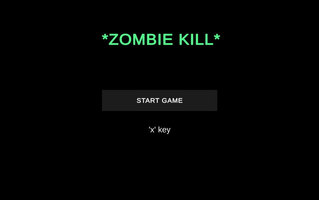 Zombie Kill (itch) (ikea2022) screenshot 3