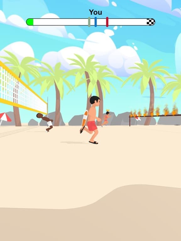Limbo Race 3D screenshot 4