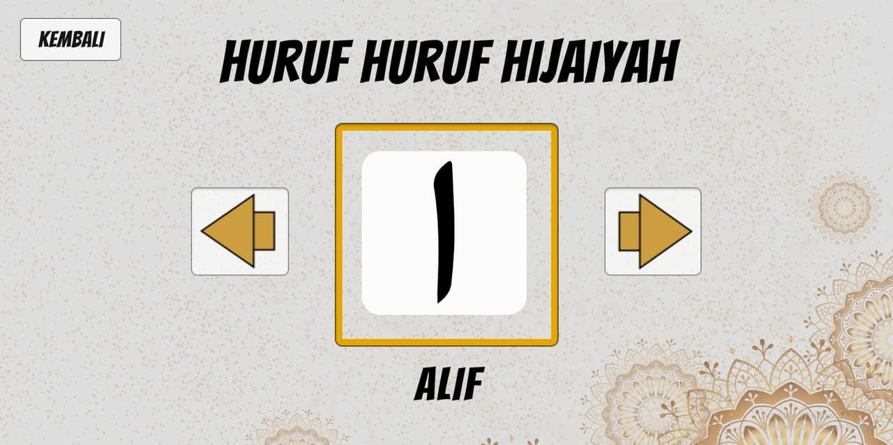 Pengenalan Huruf Hijaiyah Metode Ummi screenshot 2