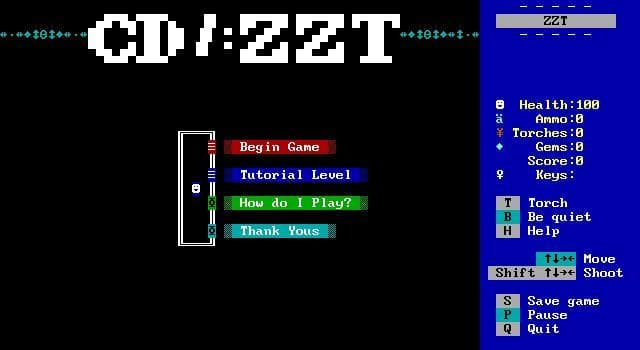 Computer Dungeon Slash: ZZT screenshot 2