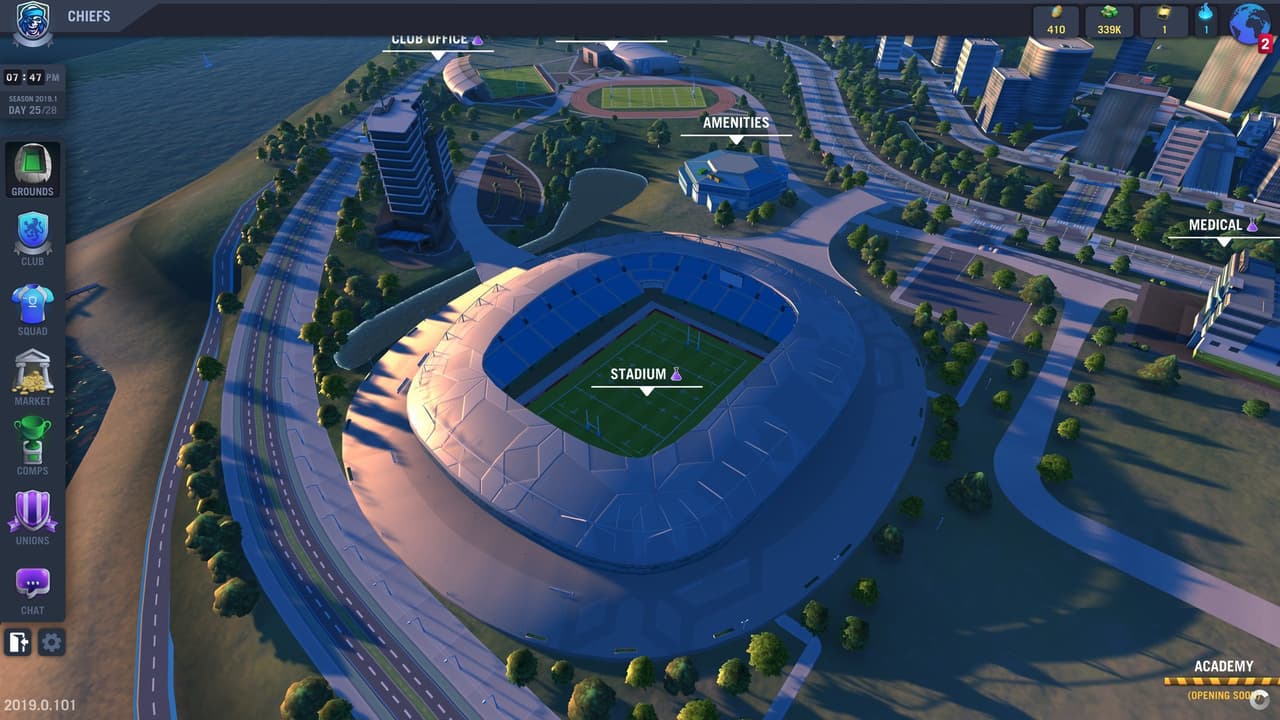 Blackout Rugby screenshot 3