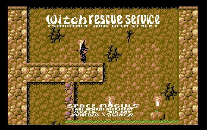 Browser Preview of Witch Rescue Service - smoothly and with style