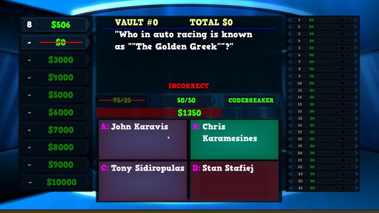 Trivia Vault: Auto Racing Trivia screenshot 3