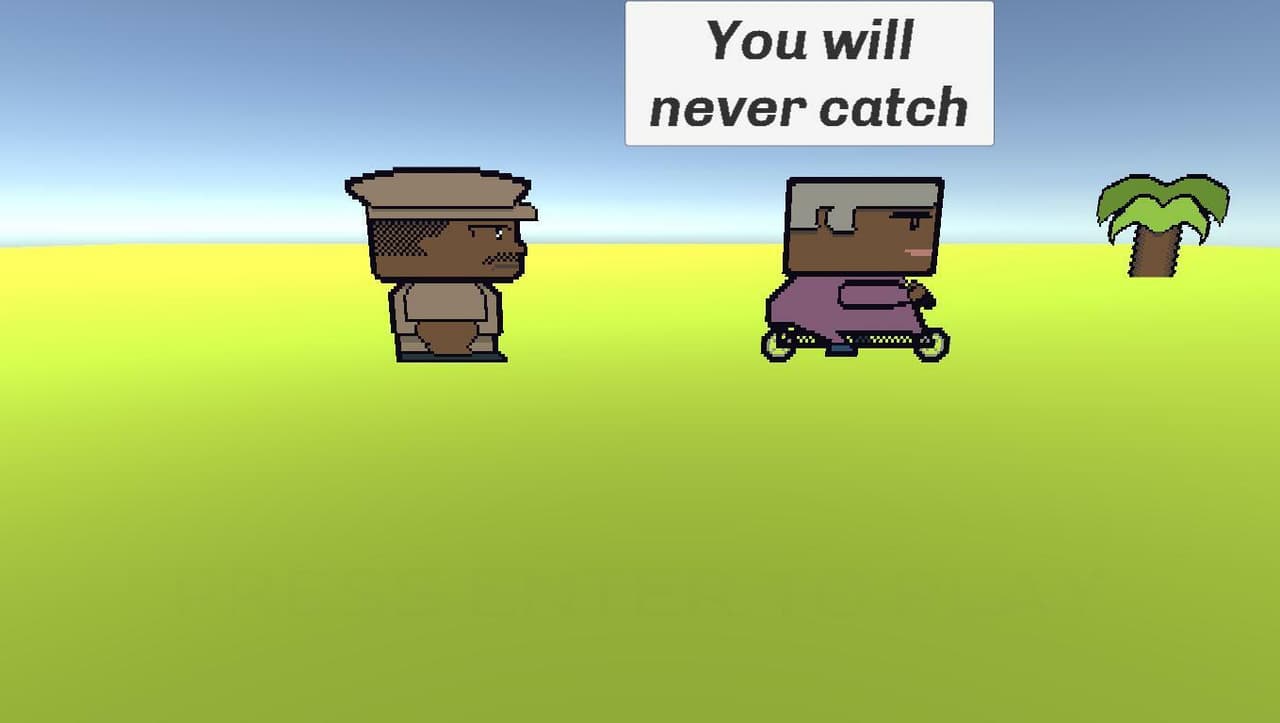 You will never catch me! screenshot 2