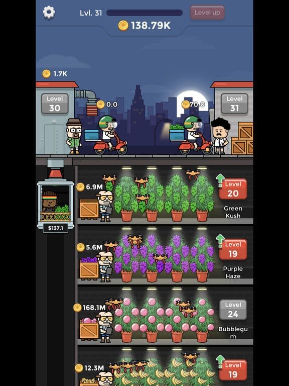 Weed Factory Idle screenshot 3