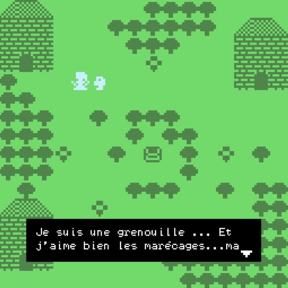 La Grenouille et la flaque deau