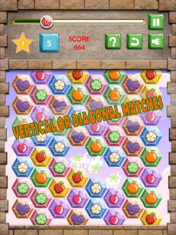Fruit Match 3 - Jewel Crush screenshot 4