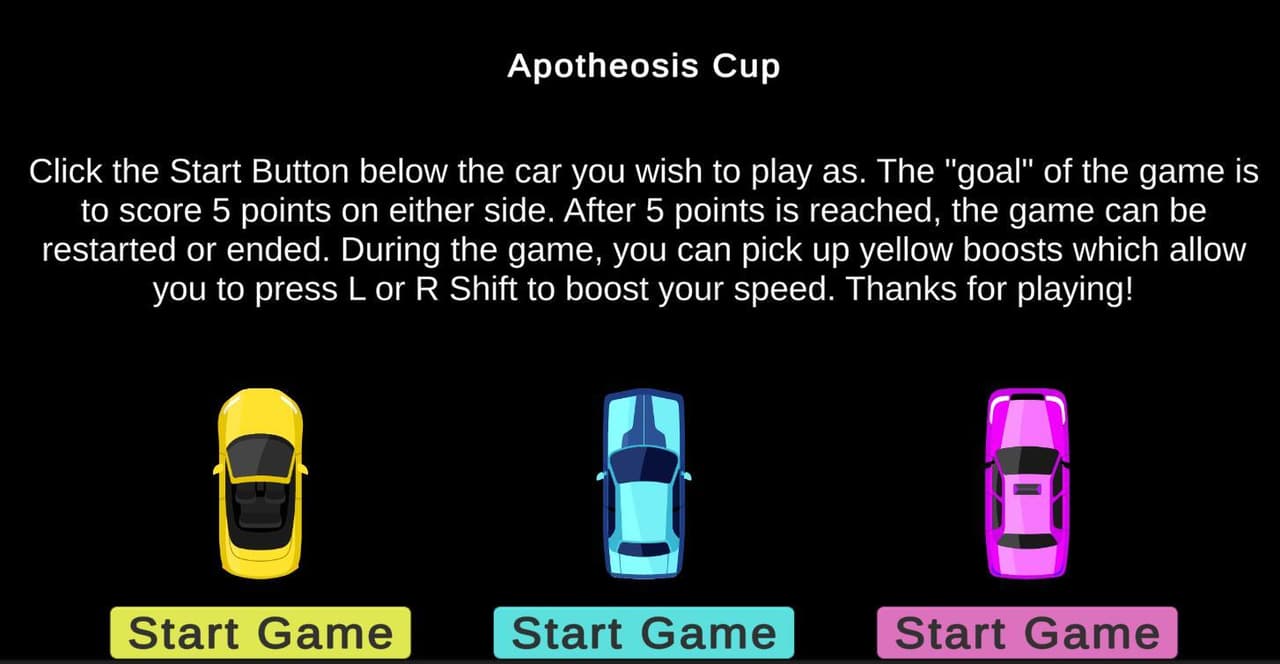 Apotheosis Cup screenshot 2