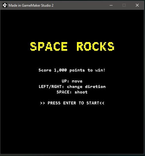 Space Rocks (itch) (gtluizmoratelli)